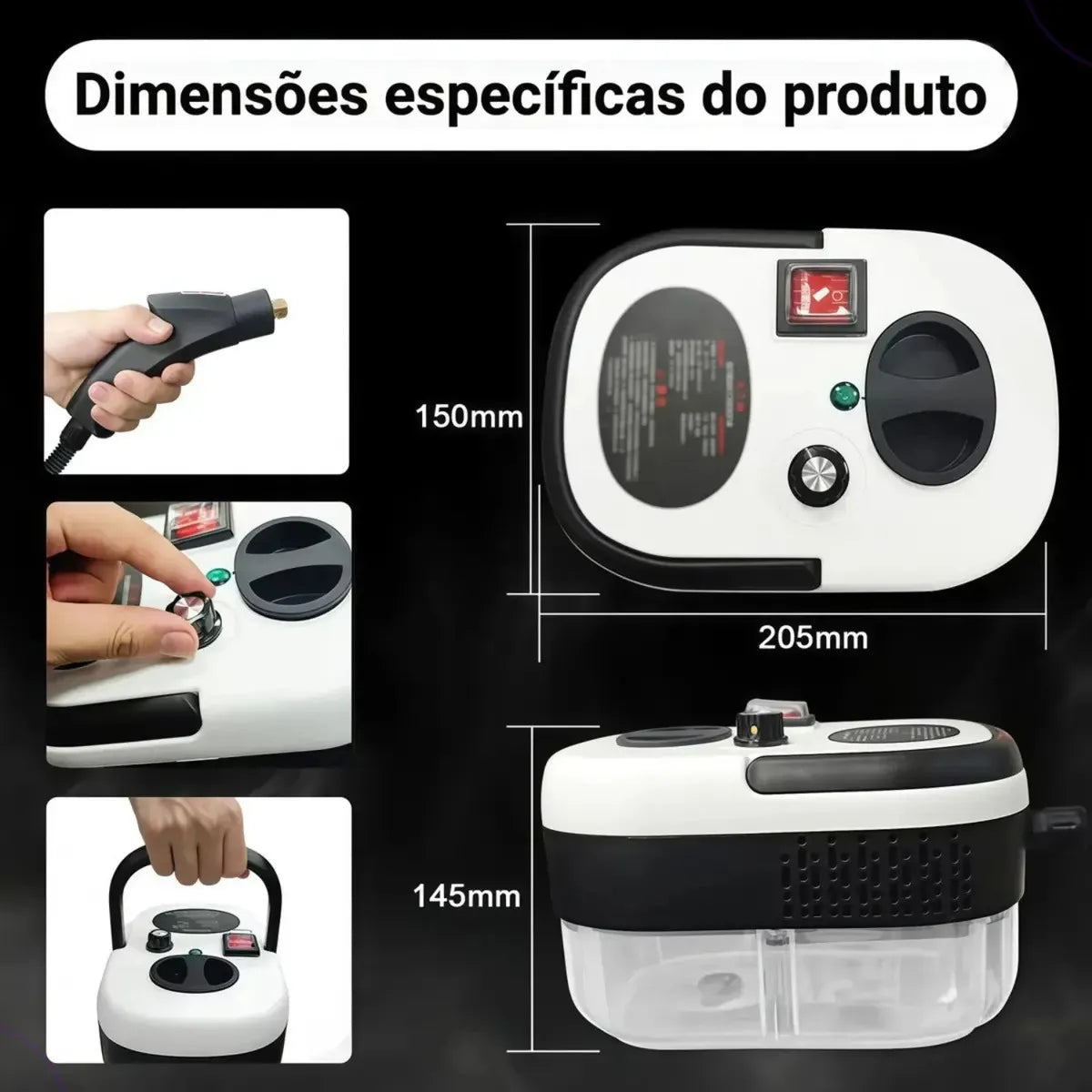 La grasa pegada que nada quita... se rinde ante el vapor