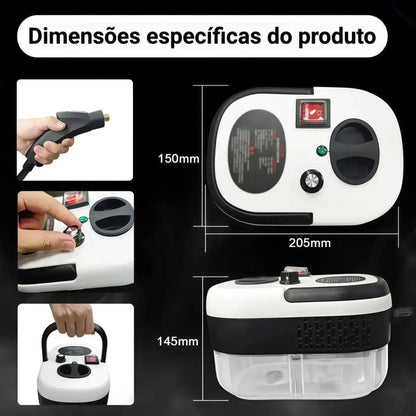 La grasa pegada que nada quita... se rinde ante el vapor