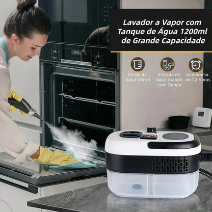 La grasa pegada que nada quita... se rinde ante el vapor